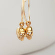 Load image into Gallery viewer, Tiny Skull Hoops - Studio Blue