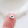 Load image into Gallery viewer, Dainty Evil Eye Necklace - Studio Blue