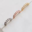 Load image into Gallery viewer, CZ Diamond Sparkle Hoops - Studio Blue