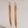 Load image into Gallery viewer, Tassel Chandelier Earrings - Studio Blue