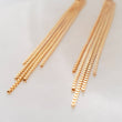Load image into Gallery viewer, Tassel Chandelier Earrings - Studio Blue