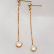 Load image into Gallery viewer, Long CZ Diamond Drops - Studio Blue