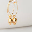 Load image into Gallery viewer, Tiny Skull Hoops - Studio Blue