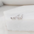 Load image into Gallery viewer, Double Diamond Infinity Studs in 14k Gold - Studio Blue