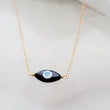 Load image into Gallery viewer, Dainty Evil Eye Necklace - Studio Blue
