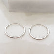 Load image into Gallery viewer, Endless Hoop Earrings - Studio Blue