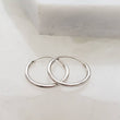 Load image into Gallery viewer, Endless Hoop Earrings - Studio Blue