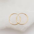 Load image into Gallery viewer, Endless Hoop Earrings - Studio Blue