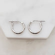 Load image into Gallery viewer, Classic Hoop Earrings - Studio Blue