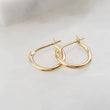 Load image into Gallery viewer, Classic Hoop Earrings - Studio Blue