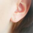 Load image into Gallery viewer, Tiny Heart Studs in 14k Gold - Studio Blue
