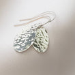 Load image into Gallery viewer, Oval Disk Drops - Studio Blue