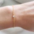Load image into Gallery viewer, Solitaire Diamond CZ Bracelet - Studio Blue