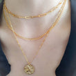Load image into Gallery viewer, Curb Chain Necklace - Studio Blue