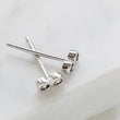Load image into Gallery viewer, Double Diamond Infinity Studs in 14k Gold - Studio Blue