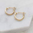 Load image into Gallery viewer, Classic Hoop Earrings - Studio Blue