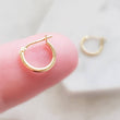 Load image into Gallery viewer, Classic Hoop Earrings - Studio Blue