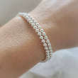 Load image into Gallery viewer, Beaded Stacking Bracelet - Studio Blue