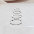 Load image into Gallery viewer, Micro Pavé Clicker Hoops - Studio Blue