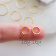 Load image into Gallery viewer, Micro Pavé Clicker Hoops - Studio Blue