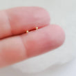 Load image into Gallery viewer, Super Tiny Ball Studs in 10K Gold - Studio Blue
