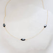 Load image into Gallery viewer, Dainty Evil Eyes Necklace - Studio Blue