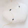 Load image into Gallery viewer, Dainty Evil Eyes Necklace - Studio Blue
