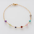 Load image into Gallery viewer, Confetti Gemstone Bracelet - Studio Blue