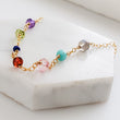 Load image into Gallery viewer, Confetti Gemstone Bracelet - Studio Blue