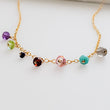 Load image into Gallery viewer, Confetti Gemstone Necklace - Studio Blue