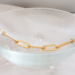 Load image into Gallery viewer, Bold Paperclip Segment Necklace - Studio Blue
