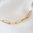 Load image into Gallery viewer, Bold Paperclip Segment Necklace - Studio Blue