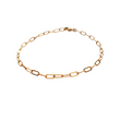 Load image into Gallery viewer, Tiny Paperclip Link Bracelet - Studio Blue