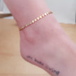 Load image into Gallery viewer, Sequin Chain Anklet - Studio Blue