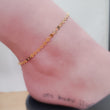 Load image into Gallery viewer, Sequin Chain Anklet - Studio Blue