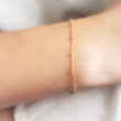 Load image into Gallery viewer, Dotted Sparkle Chain Bracelet - Studio Blue