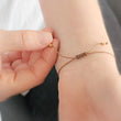 Load image into Gallery viewer, Cat Lover© Bracelet on Silk Cord
