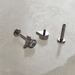 Load image into Gallery viewer, Tiny Cat Flat Back Studs

