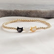 Load image into Gallery viewer, Cat Lover Stretch Bracelet
