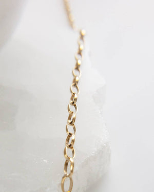 Gold Link Bracelet • Layering Bracelet • Minimalist Jewelry • Gold Links • Gift For Her • Stacking Bracelet • Layering Bracelet