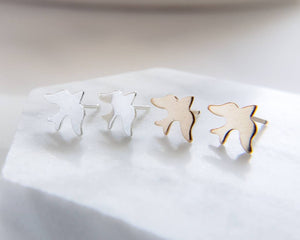 Sweet Little Bird Studs • Tiny Swallow Earrings • Delicate Post Earrings • Tiny Bird Studs • Little Stud Earrings • Gold Bird Studs