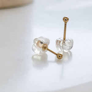 Silicone Comfort Backs For Post Earrings • Sleep In Earrings • Replacement Earring Backs • Soft Silicon Ear Nuts • Extra Earring Backs