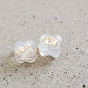 Silicone Comfort Backs For Post Earrings • Sleep In Earrings • Replacement Earring Backs • Soft Silicon Ear Nuts • Extra Earring Backs