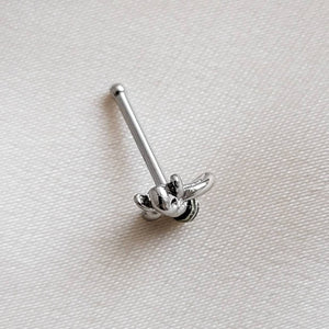 Little Bee Nose Stud • Nose Bone Jewelry • Tiny Bee Nose Jewelry • Cute Nose Stud • Surgical Steel • 20 Gauge • Gold Honey Bee