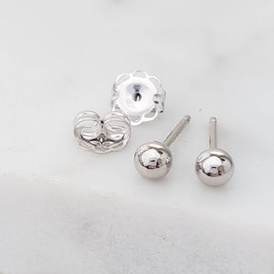 14K Gold Studs • Tiny Ball Studs • Delicate Stud Earrings • Minimalist Earrings • Round Gold Studs • Post Earring • Ball Studs • Dainty Stud