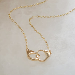 Gold fill Handcuff Choker by Studio Blue on Etsy