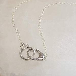 Sterling silver Handcuff Chokers by Studio Blue on Etsy