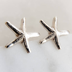 Tiny Starfish Studs • Delicate Starfish Earrings • Minimalist Earrings • Gold Starfish Studs • Beach Themed Jewelry • Cute Little Starfish