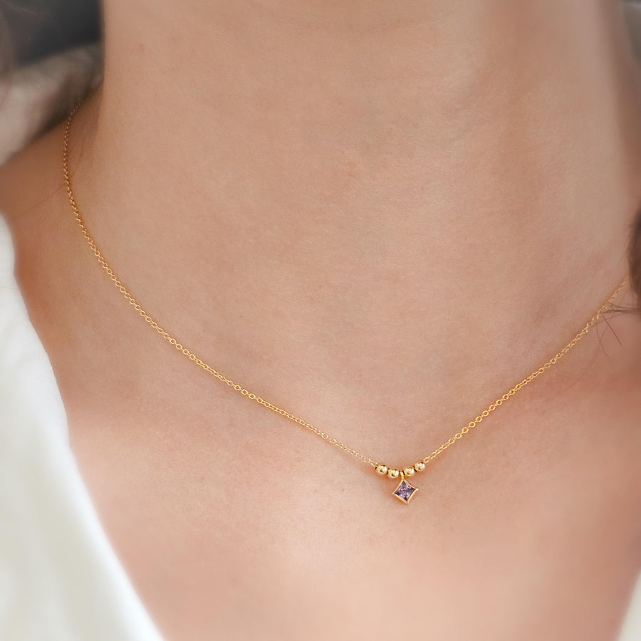 Mother's Necklace • Birthstone Charms • Family Jewelry • Personalized Gift For Mom • Dainty Layering Necklace • Keepsake Jewelry