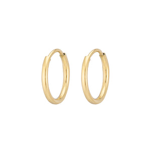 Endless Hoop Earrings - Studio Blue